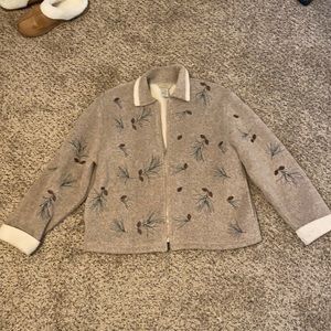 Acorn sweater jacket from Teddi